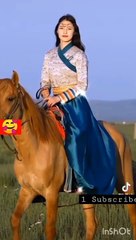 Horses riding Buti fully garl horse