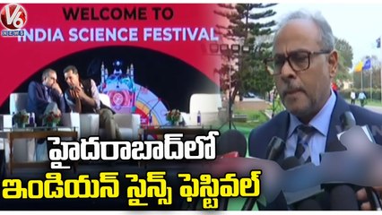 Indian Science Festival _Future Is Now_ 4th Edition Held In Hyderabad Public School _ V6 News