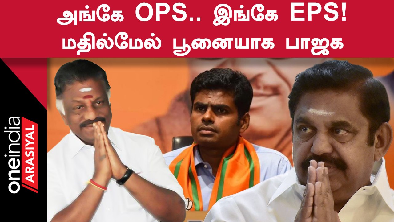 தேர்தலில் பாஜகவின் ஆதரவை பெறுவதில் தீவிரம் காட்டும் OPS, EPS தரப்பு