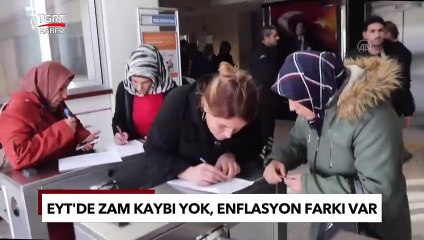 EYT'liler Enflasyon Mağduru! Zam Aynı, Hesaplama Oranı Farklı - TGRT Haber