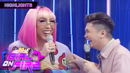 Vice Ganda has an answer to Vhong's challenge | Girl On Fire