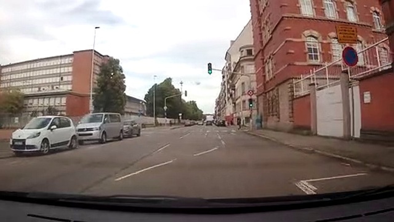 Stupid pedestrians turning red