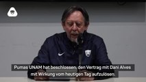 Pumas lösen Vertrag mit Alves auf