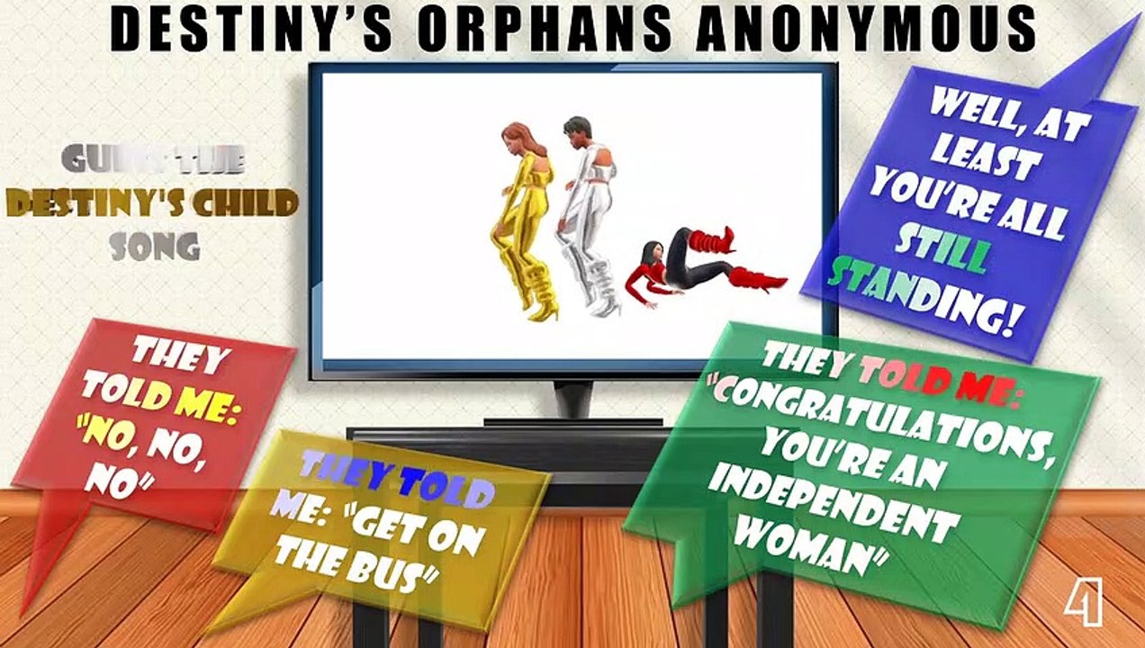 Funny DESTINY'S CHILD Joke Challenge. Guess the song from the humorous animation!