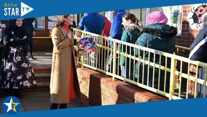 Kate Middleton tout sourire : ce sublime look d'hiver pour sa dernière sortie en solo