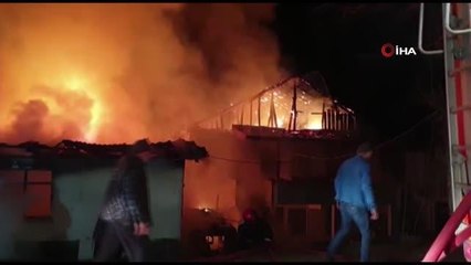 Günün en acı haberi...Yaşlı çiftin kaldığı evde yangın: 1 ölü, 2 yaralı