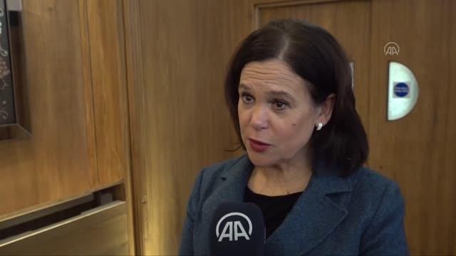 Sinn Fein liderleri, İrlanda toplumunda yeniden çatışma veya şiddet istenmediğini belirtti