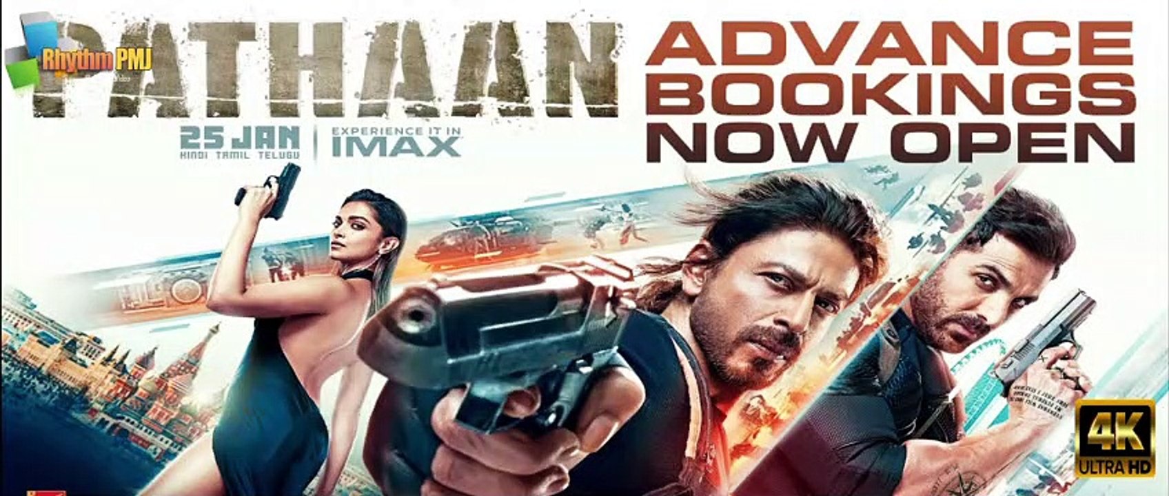 Pathaan Movie | Starring: Shah Rukh Khan | Deepika Padukone | John Abraham | Releasing In Cinemas 25th Jan 2023 |  4k uhd 2023