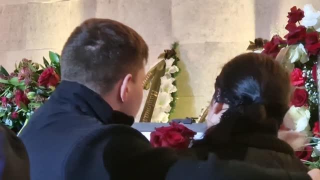 Ukrayna'da helikopter kazasında ölenler için cenaze töreni düzenlendi