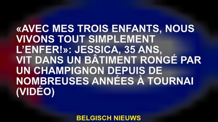 "Avec mes trois enfants, nous vivons simplement l'enfer!": Jessica, 35 ans, vit dans un bâtiment en
