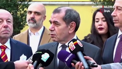 Dursun Özbek: İlgili kulübe geçen hafta yaptığımız maçta gereken cevabı vermiştik