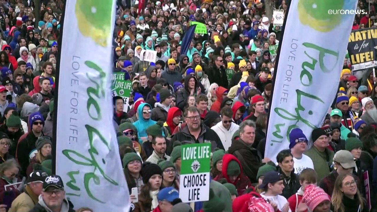 'March for Life' in Washington - Abtreibungsgegner drehen Siegesrunde vor Supreme Court