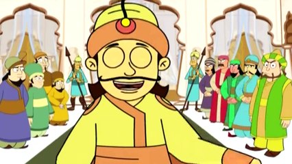 Akbar Birbal  - list of the blinds ,   Animated Moral  Hindi Story For Kids,mp4
