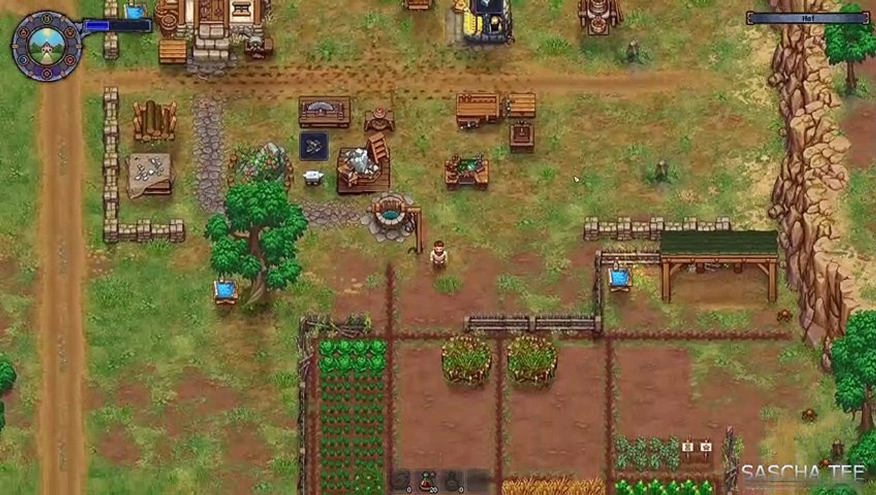 Die ersten 'Freiwilligen' gehen schuften. Graveyard Keeper #54 (Part 2)