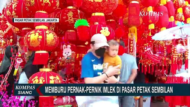 Petak Sembilan Glodok Jadi Tempat Favorit Berburu Pernak-pernik Imlek