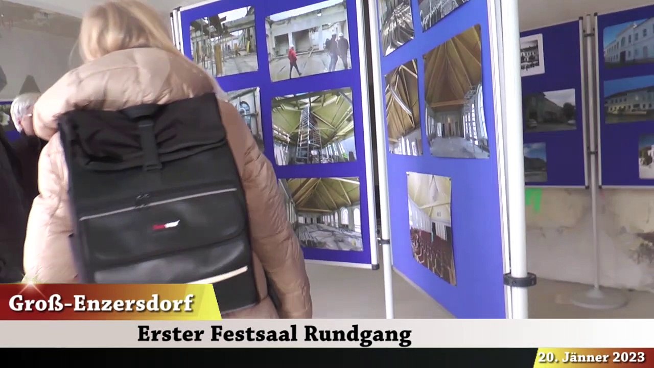 Stadtsaal Groß-Enzersdorf  Erster Stadtsaal Rundgang