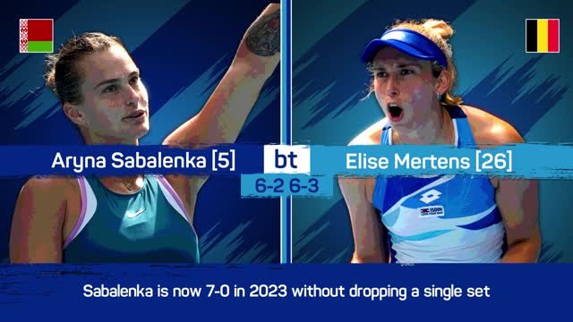 Sabalenka eases into fourth round in Melbourne
