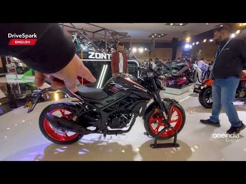 Auto Expo 2023: QJ Motors TRX 125 Walkaround | Punith Bharadwaj | DriveSpark