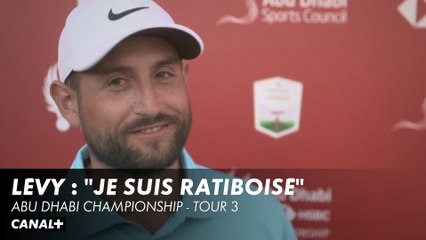 Alex Lévy "Je suis r DP World Tour Abu Dhabi Championship