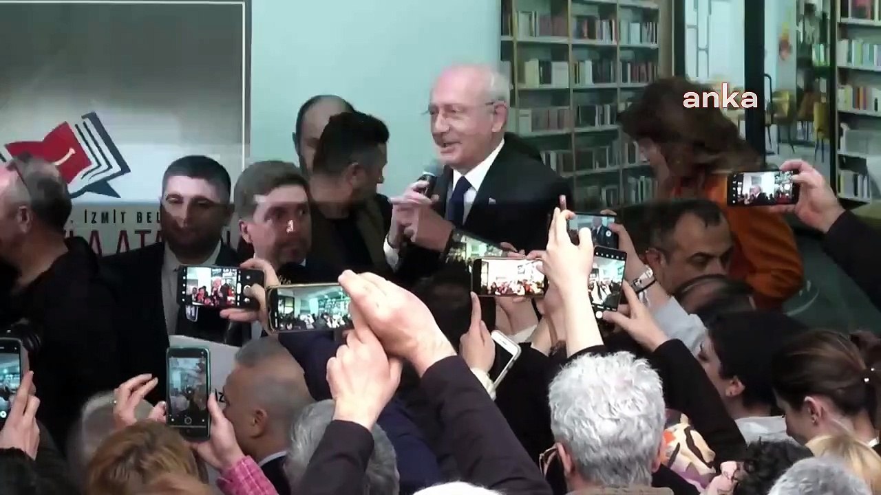 Kılıçdaroğlu: Kütüphanelerin hayatımda özel bir yeri var