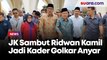 Sambut Ridwan Kamil Jadi Kader Golkar Anyar, Jusuf Kalla: Ahlan wa Sahlan!