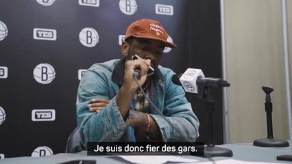 Nets - Irving : "Je suis fier des gars"
