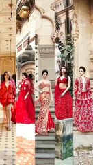 Tamannaah Bhatia Dazzles in Red Coloured outfits