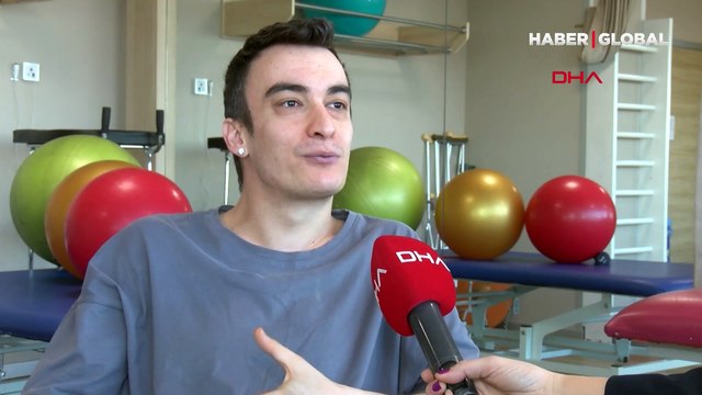 32 yaşındaki tiyatrocu Sergen Deveci mucizeyi başardı... 44 gün sonra yürüyerek çıktı