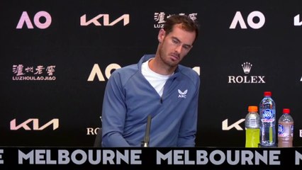 Open d'Australie 2023 - Andy Murray : "I played in three amazing atmospheres. I'm very thankful to them for that. Great memories"