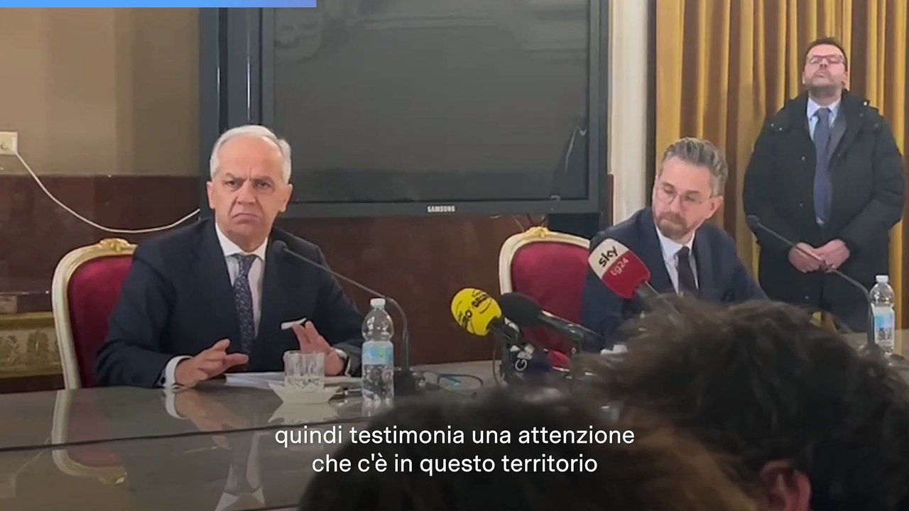 Il ministro dell'Interno Piantedosi. Forze dell'ordine, ecco i numeri a Bologna