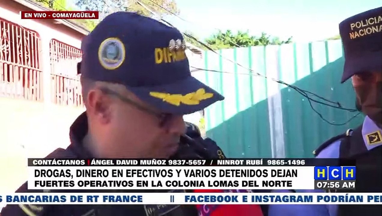 ¡Varios detenidos y droga decomisada durante allanamientos en col. Lomas del Norte!