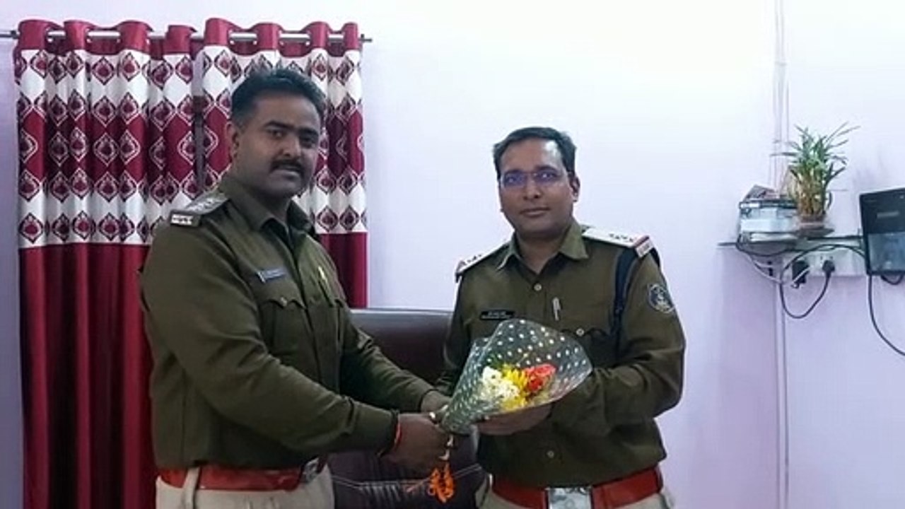 एसआई ओपी यादव ने थाना प्रभारी का संभाला पद्भार