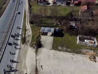 Şehit Emniyet Müdürü Okkan'ın mezarına pedal çevirdiler