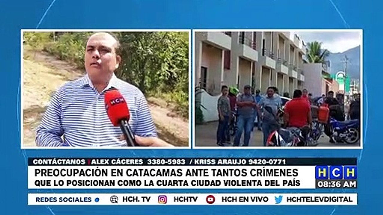 Preocupados catacamenses al ubicarse en la cuarta ciudad más violenta del país