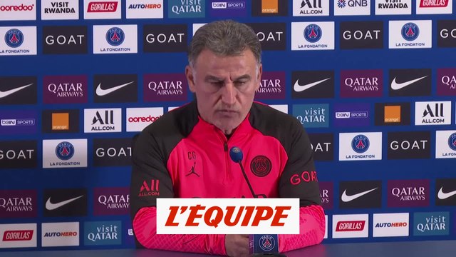 Galtier : « Je ne suis pas un entraîneur qui cherche des excuses » - Foot - Coupe - PSG