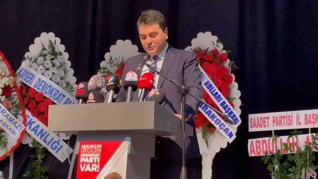 Gültekin Uysal: Her şeyi çaldılar yetmedi şimdi Demokrat Parti'nin sloganını çalıyorlar