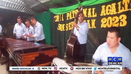 ¡Ambientazo! Con música de marimba y bailongo celebran Feria Patronal en Olanchito, Yoro