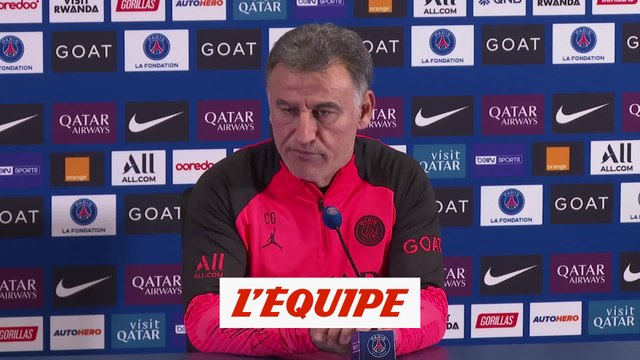Galtier : « Ce serait stupide de faire un certain turnover » - Foot - Coupe - PSG