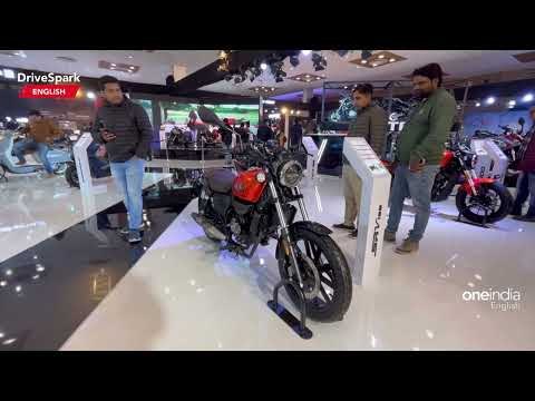 Auto Expo 2023: QJ Motors SRV 125 Walkaround | Punith Bharadwaj | DriveSpark