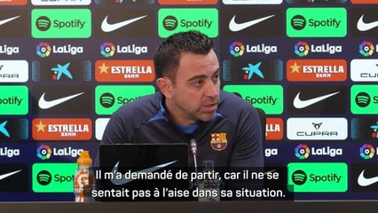 Barcelone - Xavi n’exige pas forcément de remplaçant à Memphis