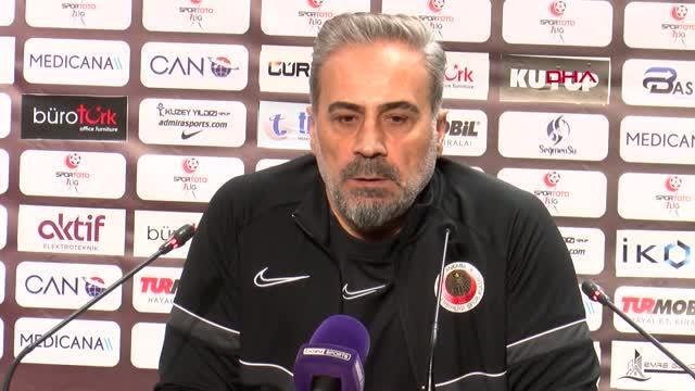SPOR Gençlerbirliği - Boluspor maçının ardından