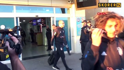 Beşiktaş’a Kayseri’de coşkulu karşılama