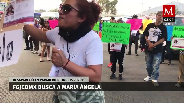 Autopista México-Pachuca es bloqueada por desaparición de Ángela Olguín en Indios Verdes