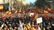 Milhares contra políticas de Pedro Sánchez em Espanha