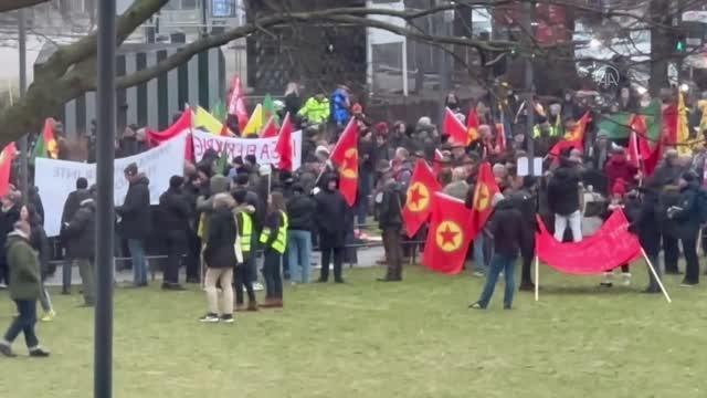 STOCKHOLM - İsveç'te terör örgütü PKK/YPG destekçilerinden yeni provokasyon