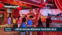 Uniknya Lampion Raksasa Ramaikan Tahun Baru Imlek di Kubu Raya Kalimantan Barat