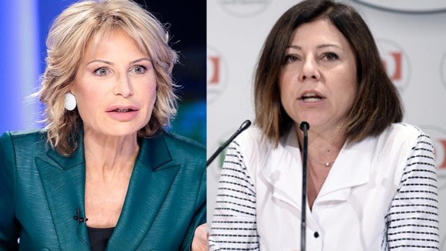 Lilli Gruber gela Paola De Micheli Non pervenuto