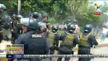 Policía peruana desaloja Universidad de San Marcos en Lima