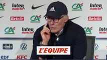 Blanc : « On ne gagne pas beaucoup de match, alors quand on en gagne un... » - Foot - Coupe - OL