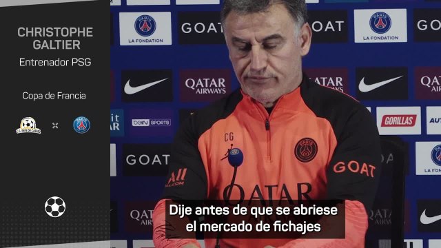 GALTIER y los fichajes del PSG: NECESITAMOS un ATACANTE | DIARIO AS